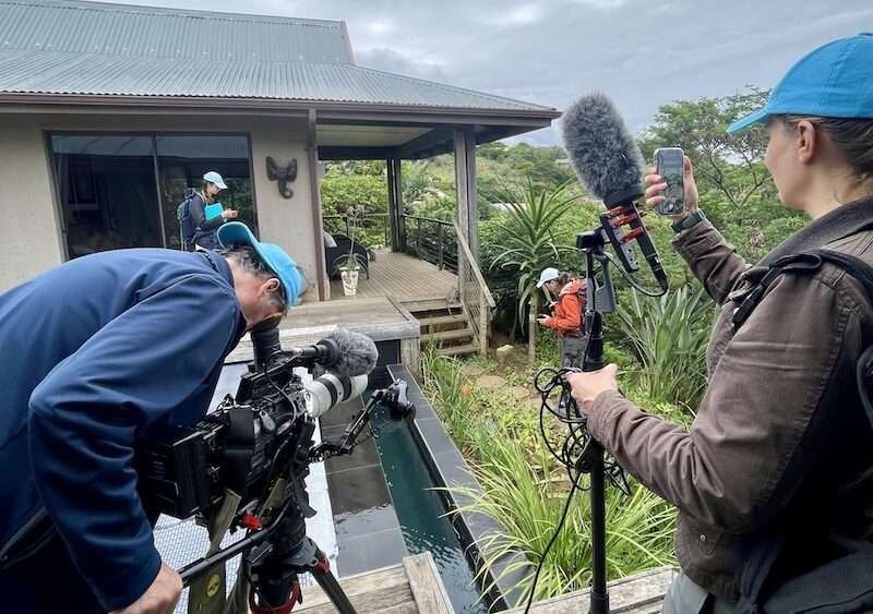 Arte filming Simbithi